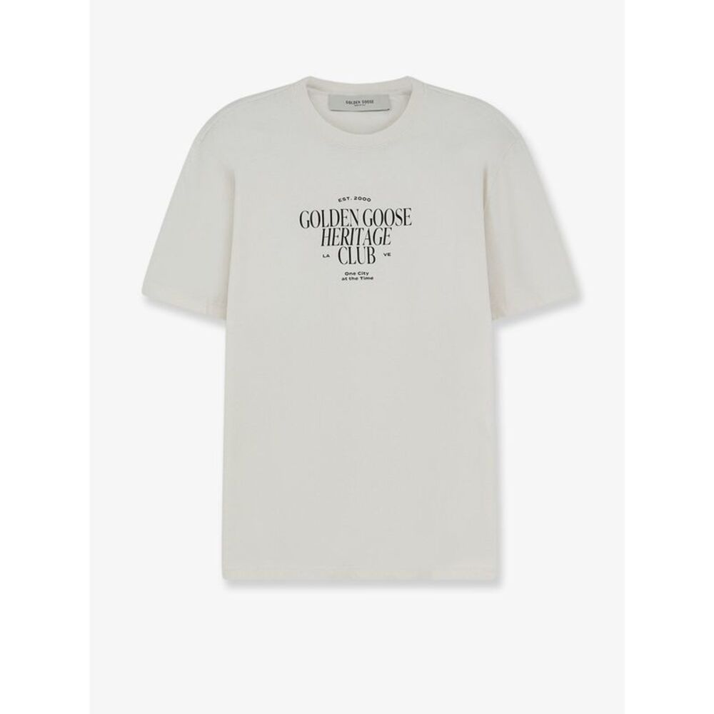 Golden Goose Deluxe Brand Men Regular Cotton T-Shirt